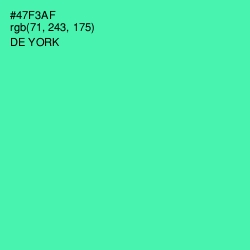 #47F3AF - De York Color Image