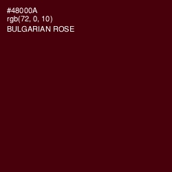 #48000A - Bulgarian Rose Color Image