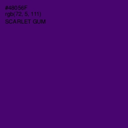 #48056F - Scarlet Gum Color Image