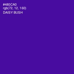 #480CA0 - Daisy Bush Color Image