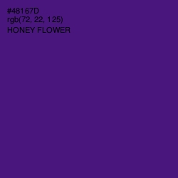 #48167D - Honey Flower Color Image