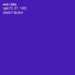 #481BB6 - Daisy Bush Color Image