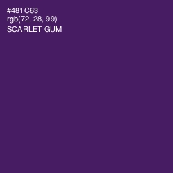 #481C63 - Scarlet Gum Color Image