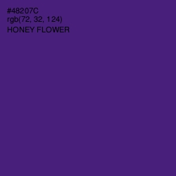 #48207C - Honey Flower Color Image