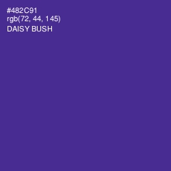 #482C91 - Daisy Bush Color Image