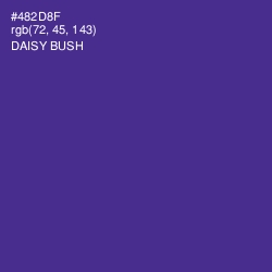 #482D8F - Daisy Bush Color Image