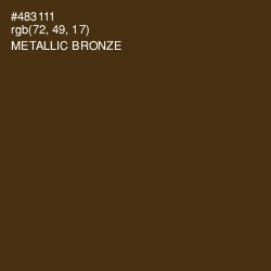 #483111 - Metallic Bronze Color Image