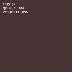 #483137 - Woody Brown Color Image