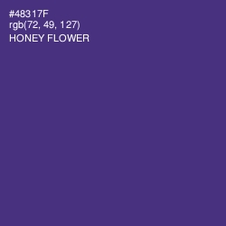 #48317F - Honey Flower Color Image