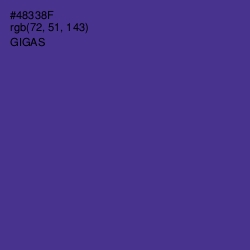 #48338F - Gigas Color Image