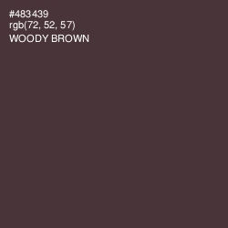 #483439 - Woody Brown Color Image