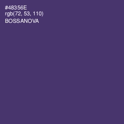 #48356E - Bossanova Color Image