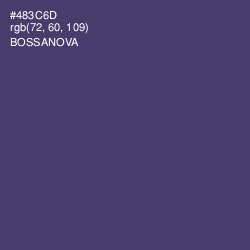 #483C6D - Bossanova Color Image