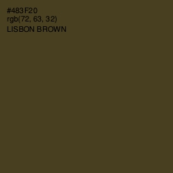 #483F20 - Lisbon Brown Color Image