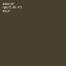 #48412F - Kelp Color Image