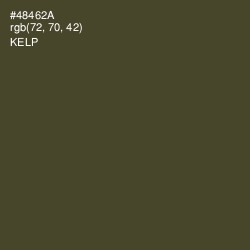 #48462A - Kelp Color Image