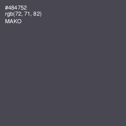 #484752 - Mako Color Image