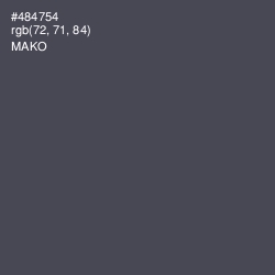 #484754 - Mako Color Image