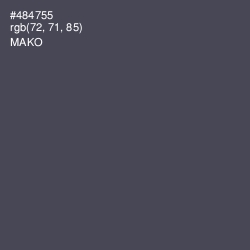 #484755 - Mako Color Image
