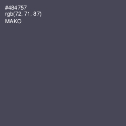 #484757 - Mako Color Image