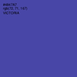 #4847A7 - Victoria Color Image