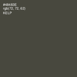 #48483E - Kelp Color Image