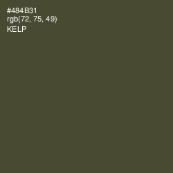 #484B31 - Kelp Color Image