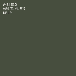 #484E3D - Kelp Color Image