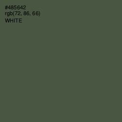 #485642 - Gray Asparagus Color Image