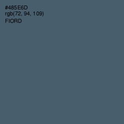 #485E6D - Fiord Color Image