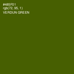 #485F01 - Verdun Green Color Image