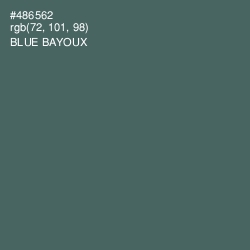 #486562 - Blue Bayoux Color Image