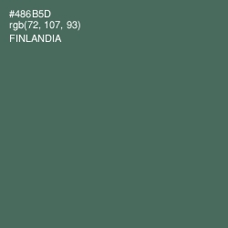 #486B5D - Finlandia Color Image