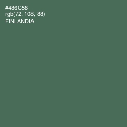 #486C58 - Finlandia Color Image