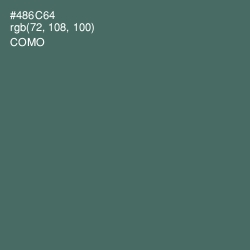 #486C64 - Como Color Image