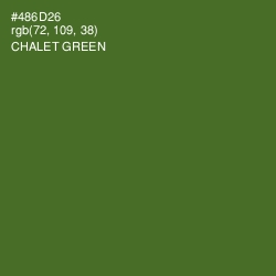 #486D26 - Chalet Green Color Image