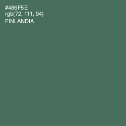 #486F5E - Finlandia Color Image