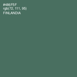 #486F5F - Finlandia Color Image