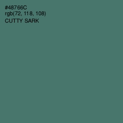 #48766C - Cutty Sark Color Image