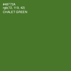 #48772A - Chalet Green Color Image