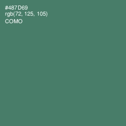 #487D69 - Como Color Image