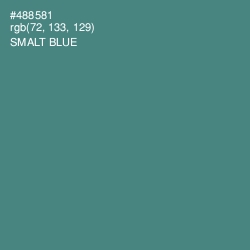 #488581 - Smalt Blue Color Image