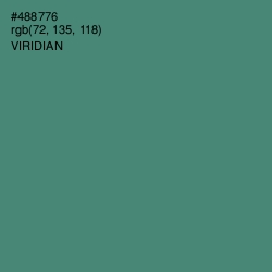 #488776 - Viridian Color Image