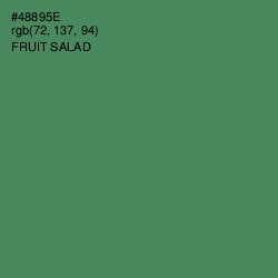 #48895E - Fruit Salad Color Image