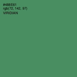 #488E61 - Viridian Color Image