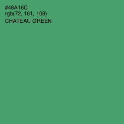 #48A16C - Chateau Green Color Image