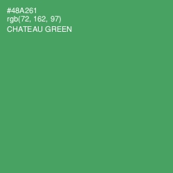 #48A261 - Chateau Green Color Image