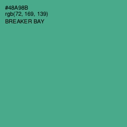 #48A98B - Breaker Bay Color Image