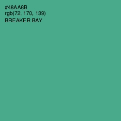 #48AA8B - Breaker Bay Color Image