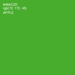 #48AC2D - Apple Color Image